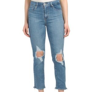Levis 724 High Rise Straight Crop GoodMeasure Jean
